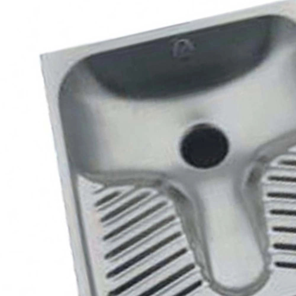 Wc turca da appoggio inox