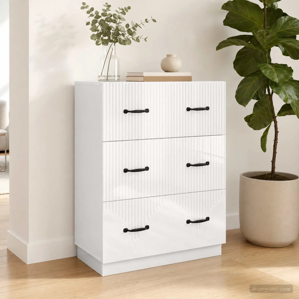 Mobile con Cassetti Bianco 66 x 34,5 x 87 cm 895295