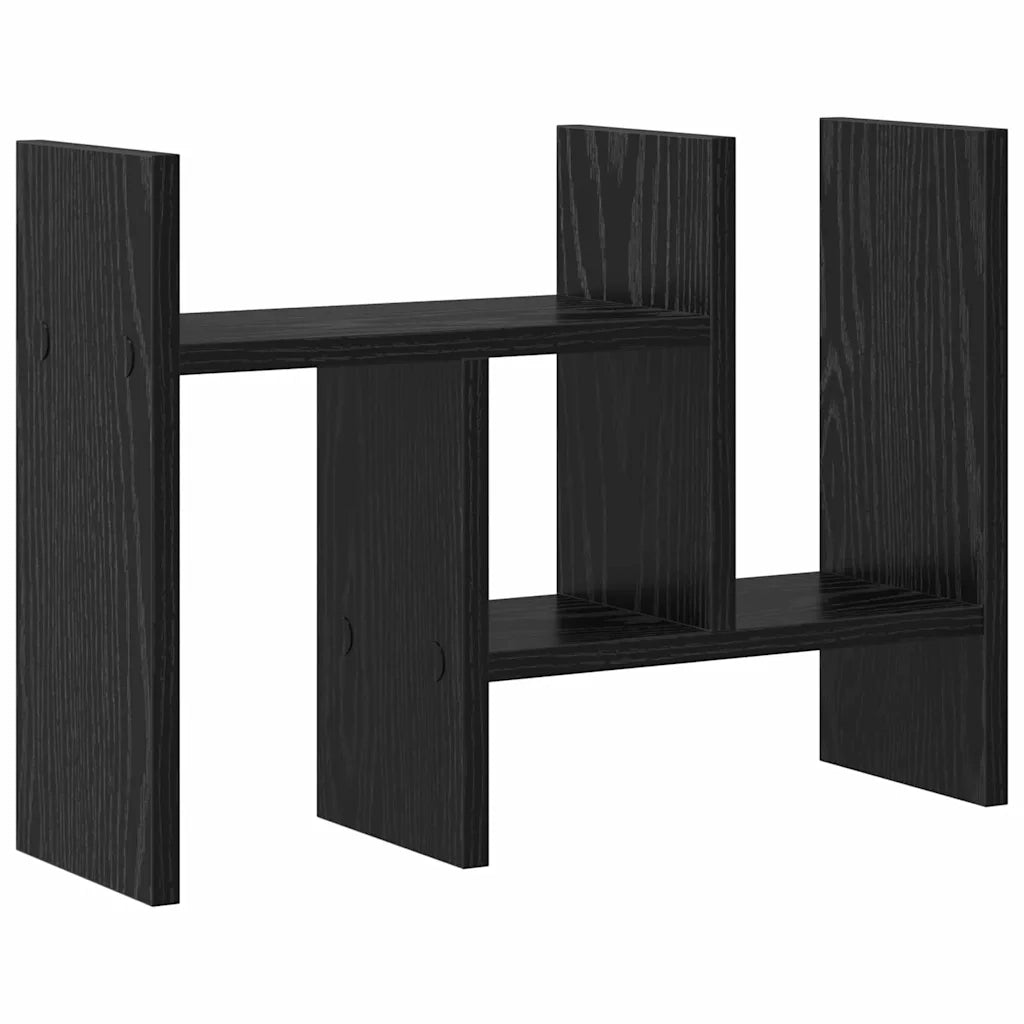 Organizzatore da scrivania Rovere Nero 50 x 15,5 x 35,5 cm 869205