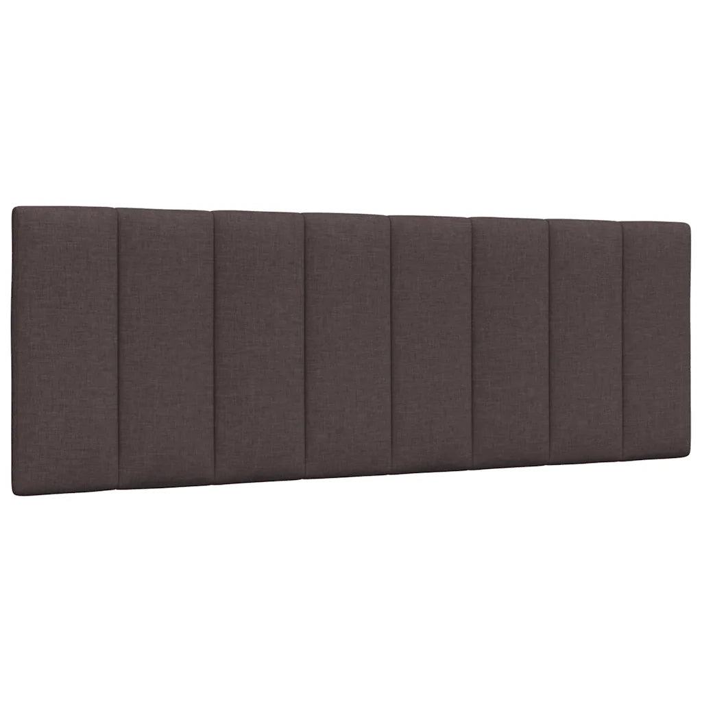 Giroletto senza Materasso-Struttura Letto Hanko Marrone Scuro 140x200 cm Tessuto 726240