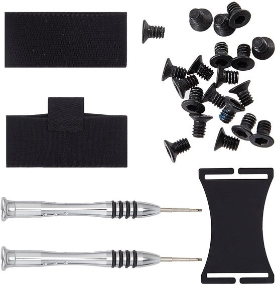 Set di Attrezzi per Riserve - Reserveschroeven per Portafoglio - Nero - Acciaio Inox - Multitubo - Accessori per Portafogli Minimalisti