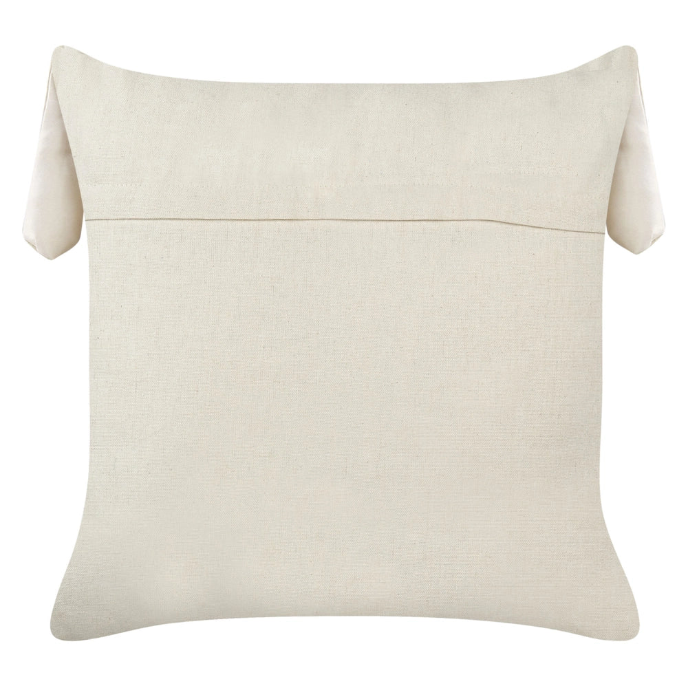2 cuscini decorativi per bambini in cotone beige chiaro 45 x 45 cm con motivo a coniglietto