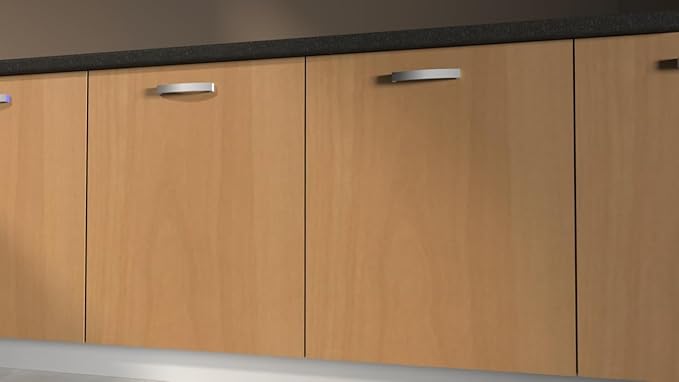 Anta per mobili in Legno nobilitato Compresa di Maniglia e Cerniere 72X45 FAGGIO