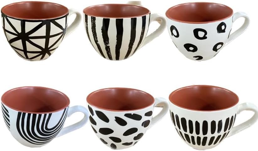 Tazzine Caffè Avana 150Cc Colori Assortiti, 6 pezzi