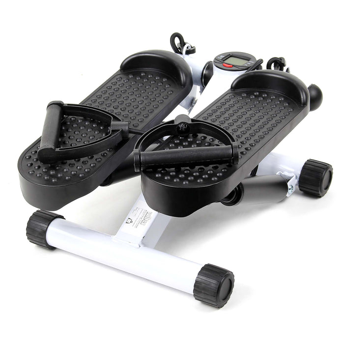 LUXTRI Stepper 41x30x18cm con computer per allenamento Fitness gambe & glutei Ministepper elastici