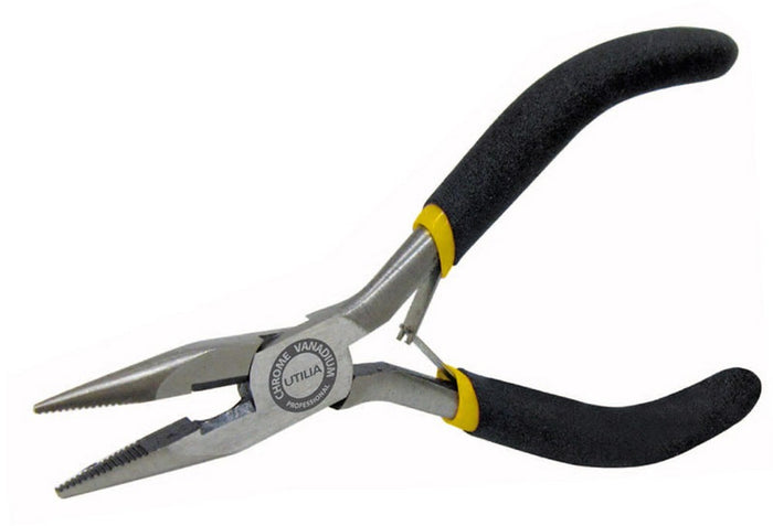 pinza a becchi 1/2 tondi diritti professionale  mm. 120 cod:ferx.vit30063