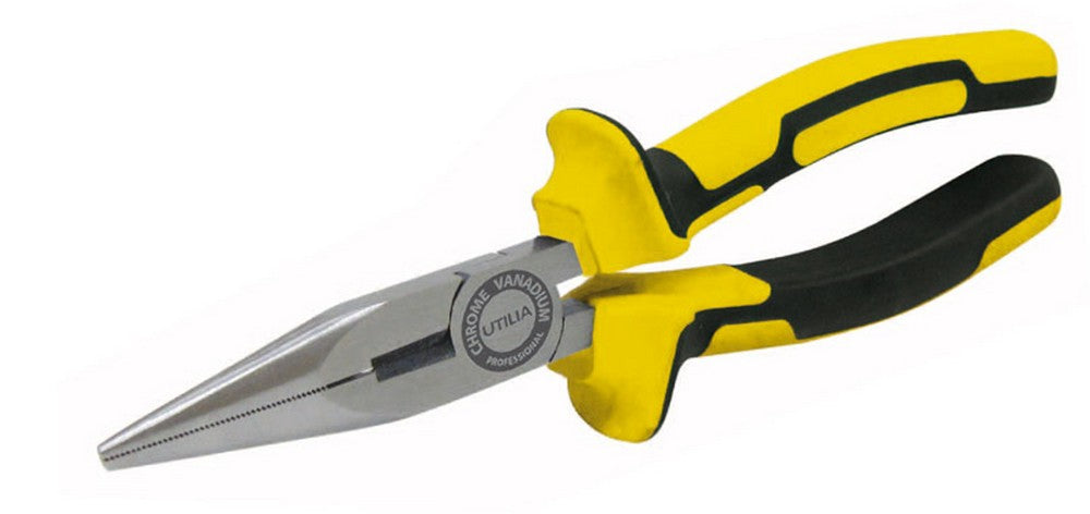 pinza a becchi 1/2 tondi diritti professionale  mm. 160 cod:ferx.vit30056