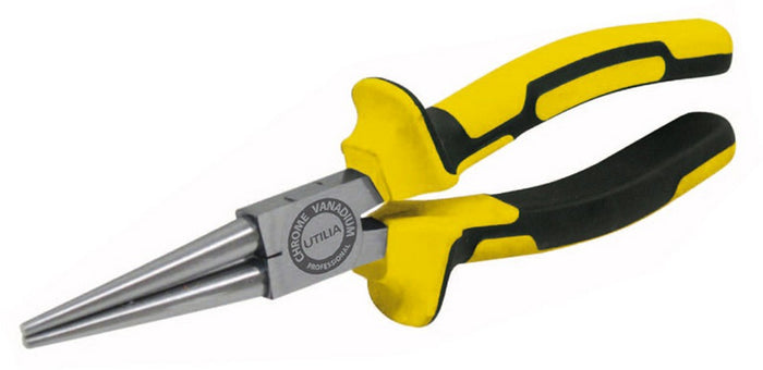 pinza a becchi lunghi tondi professionale  mm. 160 cod:ferx.vit30055