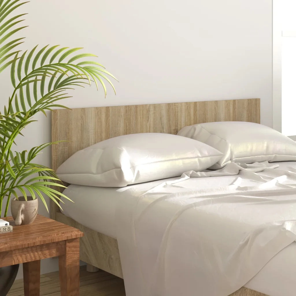 Testiera | Testata Letto Rovere Sonoma 160x1,5x80 cm in Legno Multistrato