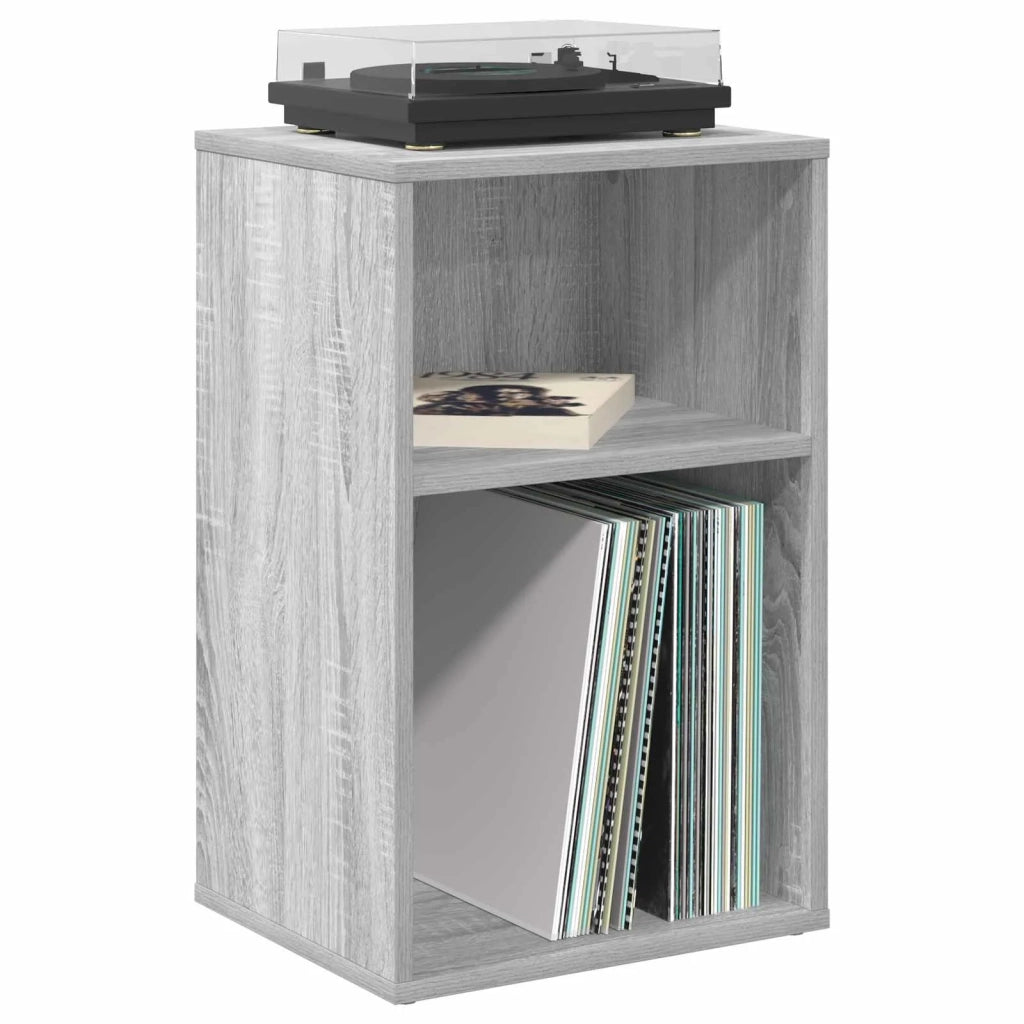 Mobile porta vinili Sonoma grigio 38 x 33 x 61 cm 8012863