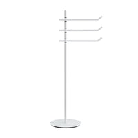 Lineabeta - Piantana con 3 porta asciugamani Stela bianco