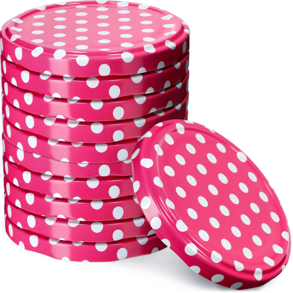 Tappi per barattoli KADAX, diametro 82 mm, confezione da 10 pezzi