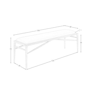 Sgabello in ecopelle marrone