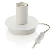 Abatjour Contemporaneo Up And Down Metallo Bianco 1 Luce E27