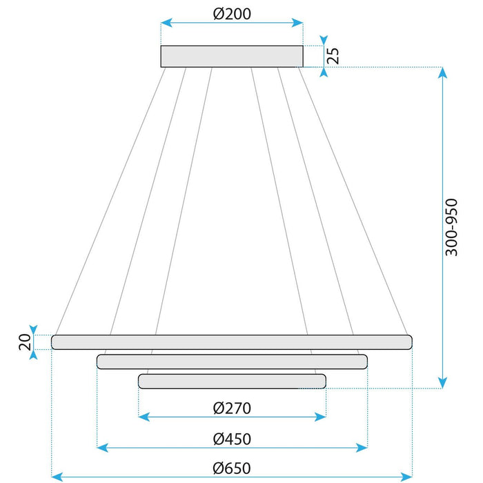 Lampada Led G036-cp Gold