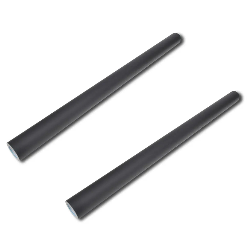 Lavagna Adesiva da Parete 0,6x2 m 2 Rotoli con Gessetti CFW7610022
