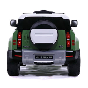 Macchina Elettrica per Bambini 12V con Licenza Land Rover Defender Verde