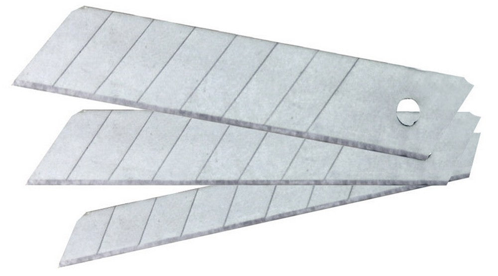 lama di ricambio per taglierino 10 pz. mm. 18 cod:ferx.vit9049