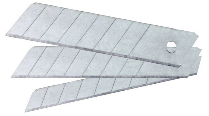 lama di ricambio per taglierino 10 pz. mm. 18 cod:ferx.vit9049