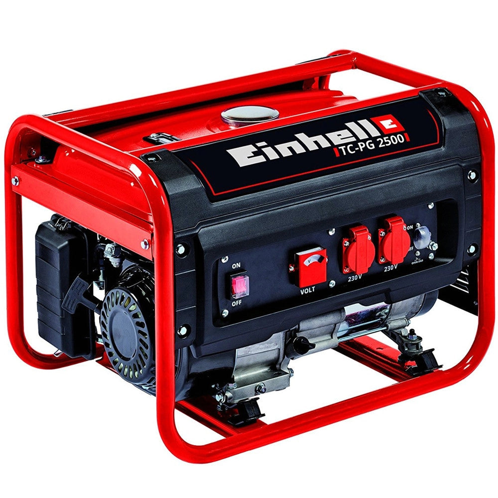 Trade Shop - Generatore Di Corrente Elettrico 6.3hp Maxi 2400w Motore 4 Tempi 212cc 230v -