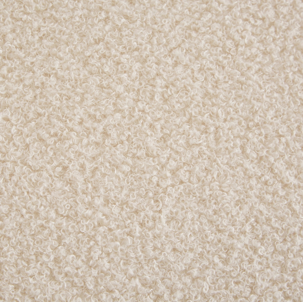 Divano letto a 2 posti con schienale regolabile 155 x 85;5 cm; beige e naturale
