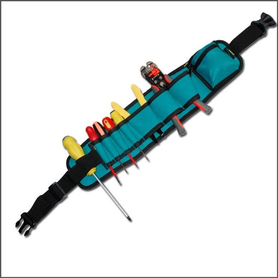 Tas da canapa - Molti contenitori - Mini cintura degli strumenti - Multifunzionale - Materiale da canapa