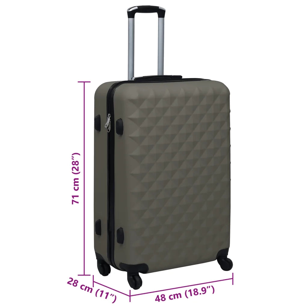 Trolley a Custodia Rigida Antracite in ABS CFW9587311