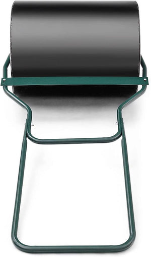 Rullo da Giardino, Rullo per Prato con Manico a Forma di U e Tappo Rimovibile, Rullo Riempibile con Acqua e Sabbia,Larghezza 50 cm, Diametro: 40 cm, Volume Vano 60 L