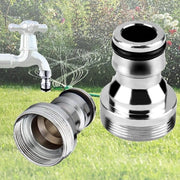 Adattatore di Accoppiamento per Tubi di Gomma, Set di Connettori per Tubi M22 e M24, Connettori di Regolazione per Tubi per Giardino e Casa
