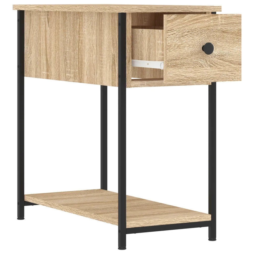 Comodini 2 pz-Set di 2 Tavolino da notte Rovere Sonoma 30x60x60 cm in Legno Multistrato 872019