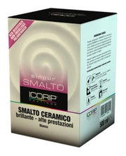 SMALTO CERAMICO SINPUR BIANCO PER SANITARI IN GENERE LT. 0,500 BICOMPONENTE