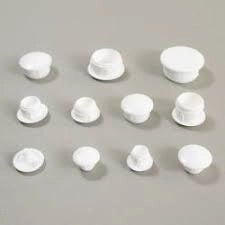 SC COPRIFORO PLASTICA BIANCO D 5 MM  50 PZ- 5,0 pz