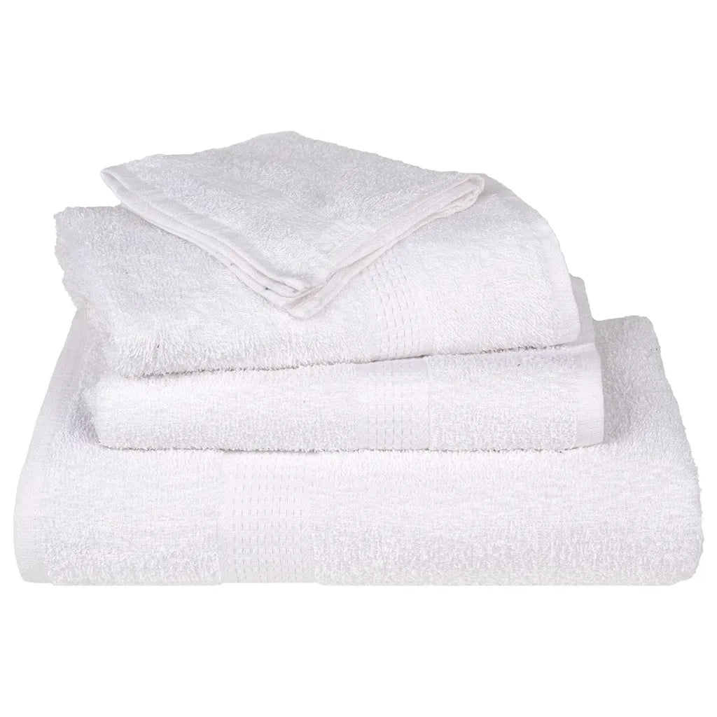 Asciugamani da bagno FROGN 2 pz Bianco 100x150 cm 360 g/m² 136657