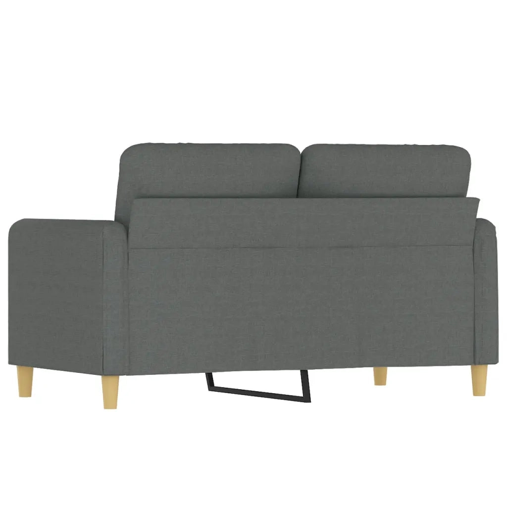 Divano a 2 Posti-Sofa 2 Posti Grigio Scuro 120 cm in Tessuto 973950