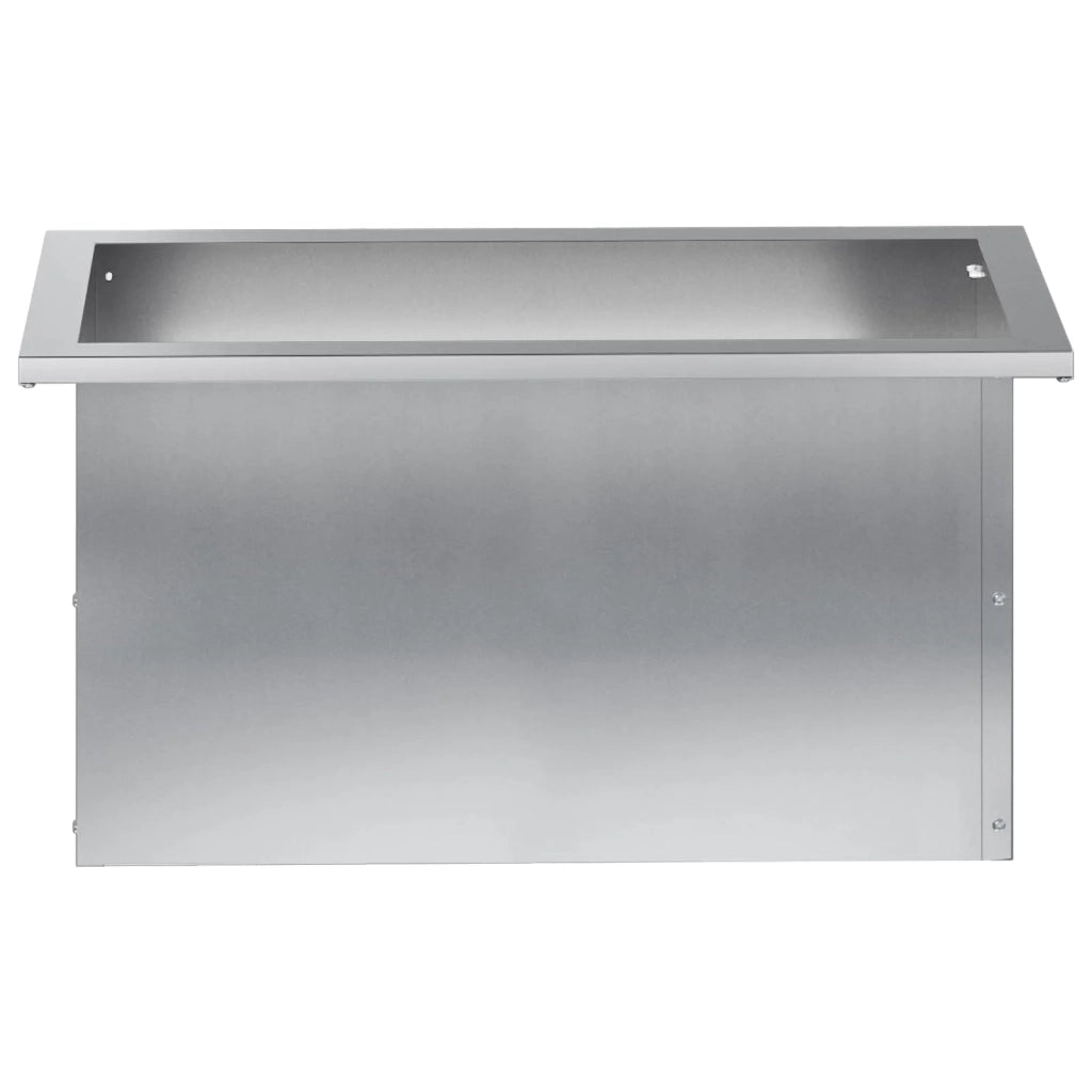 Fioriera da giardino con LED Argento 30 x 60 x 30 cm 8008094