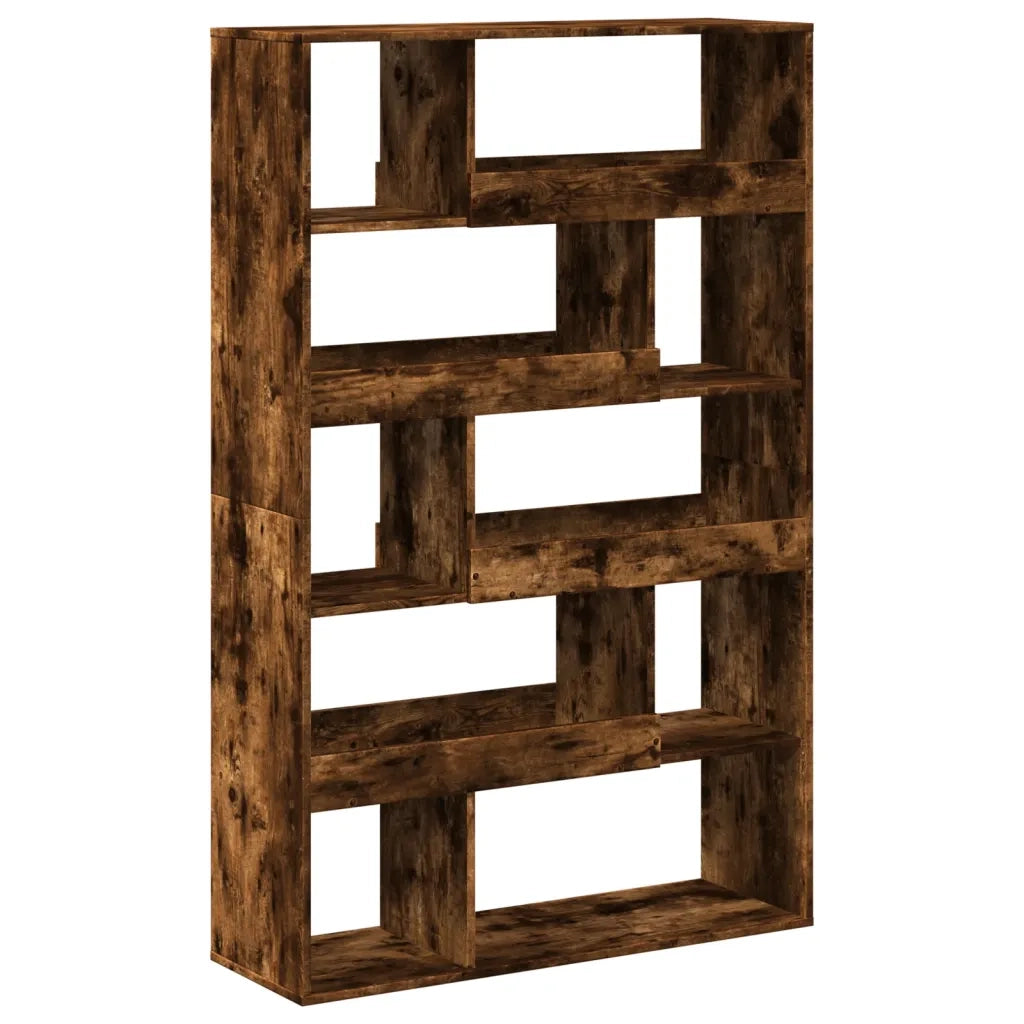 Libreria Rovere Fumo 100x33x156,5 cm in Truciolato 3309496