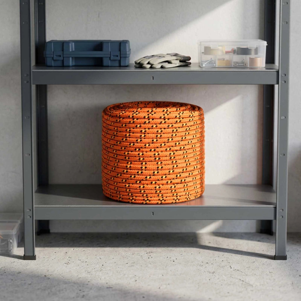Corda multiuso 6 mm 25 m Arancione PP 240 kg Carico massimo 3472987