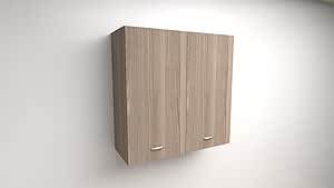 Mobile PENSILE  COMPRESO di 2 Ante SPEDIZIONE A Kit Le Misure Si intendono Altezza X Larghezza X profondità 90x60x33 OLMO