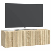 Mobile TV da Muro | Armadietto TV | Mobile Porta TV Rovere Sonoma 98 x 31 x 30 cm