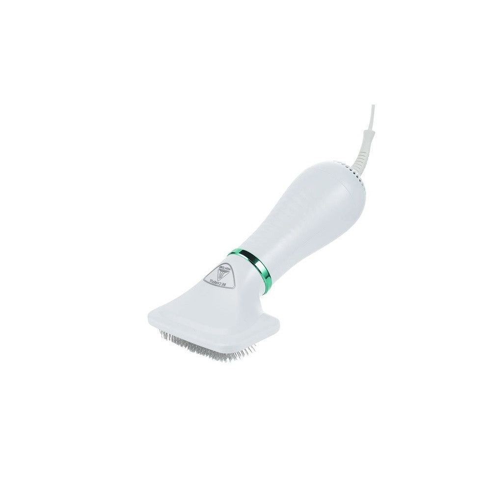 Trade Shop - Spazzola E Phon Asciugatore Per Cani E Gatti Animali Domestici 2 In 1 Toeletta -