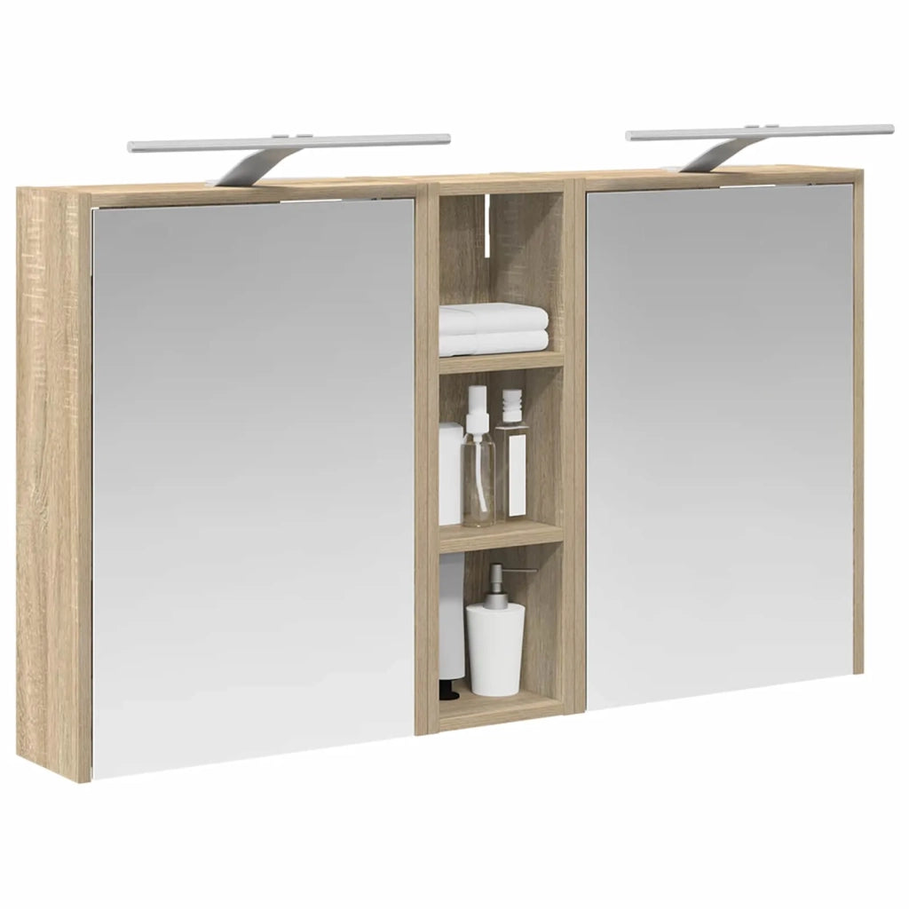 Set di Armadi da Bagno 3 pcs 106 x 16 x 62,5 cm