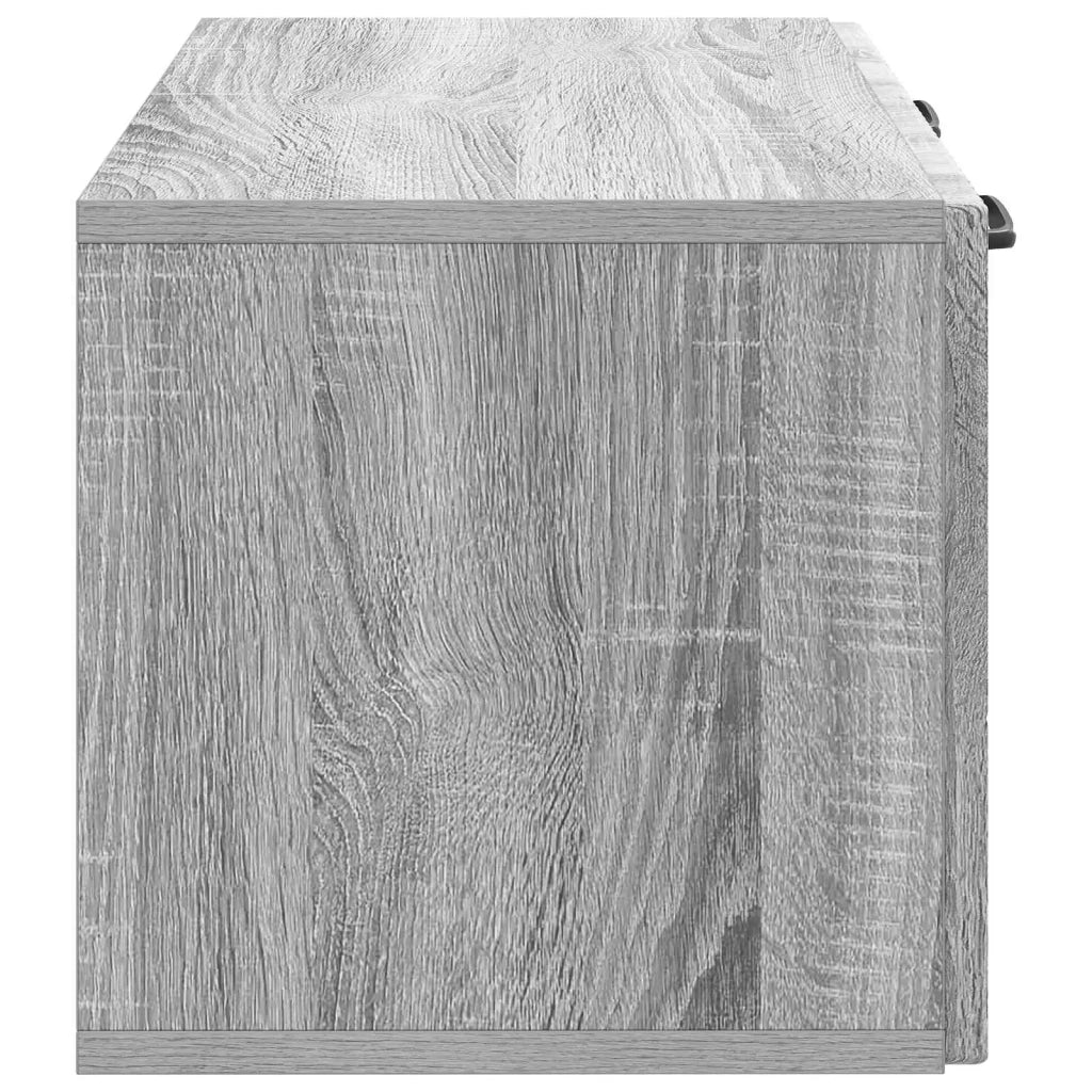 Mobile Porta TV da Muro Grigio Sonoma 59,5 x 31 x 30 cm