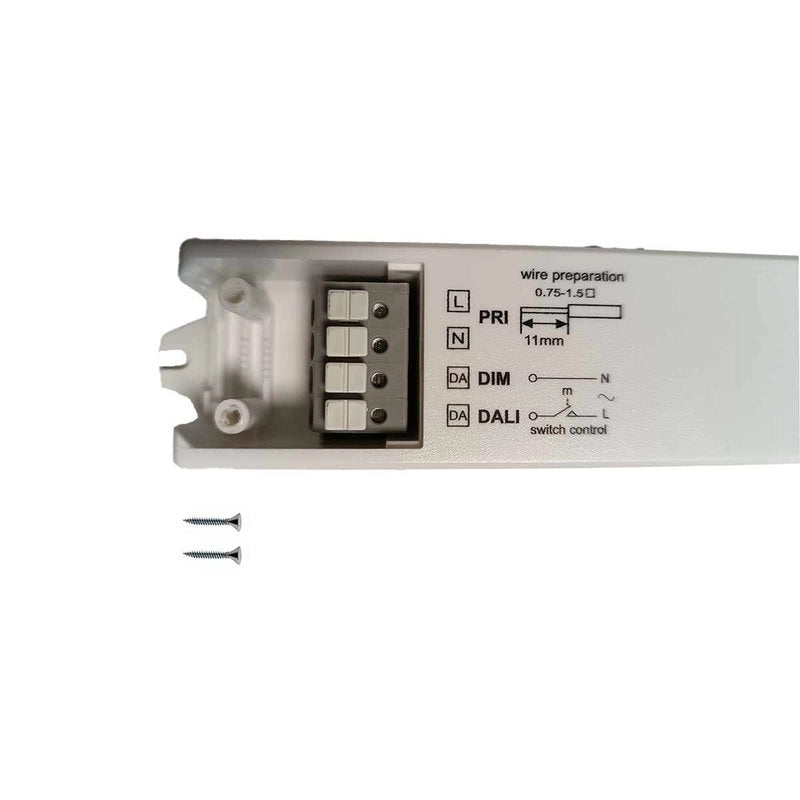 Alimentatore Dimmerabile DALI2 PUSH Pulsante 24V 75W Super Slim 400X32X21,6mm