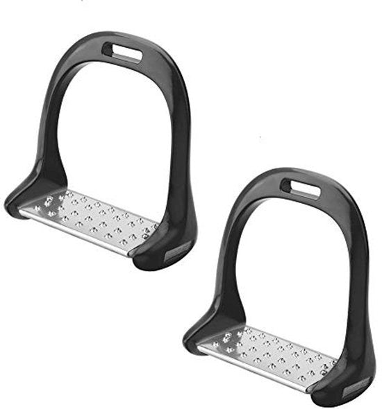 Accessori da sella per equitazione premium - sicuri - realizzati in alluminio - con cuscino antiscivolo - leggeri - in acciaio inossidabile - verniciati in diverse colori