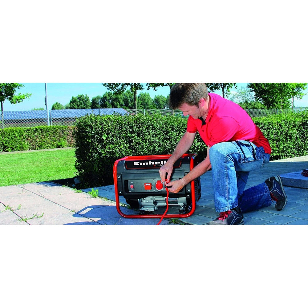 Trade Shop - Generatore Di Corrente Elettrico 6.3hp Maxi 2400w Motore 4 Tempi 212cc 230v -