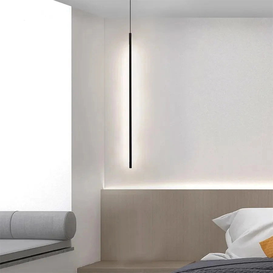 Lampada Da Soffitto Led App1413-c Black 100cm