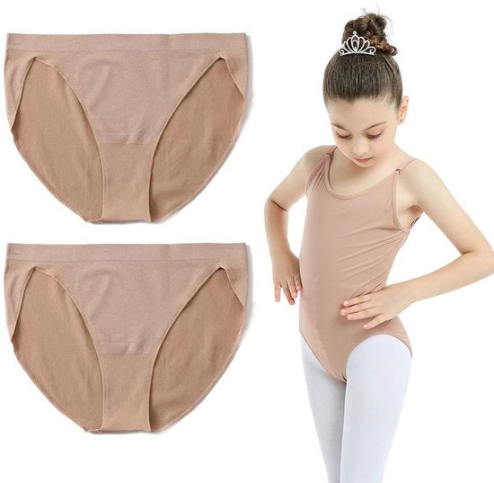 Due pezzi di calze per bambine senza cuciture per ragazze di 5-10 anni
