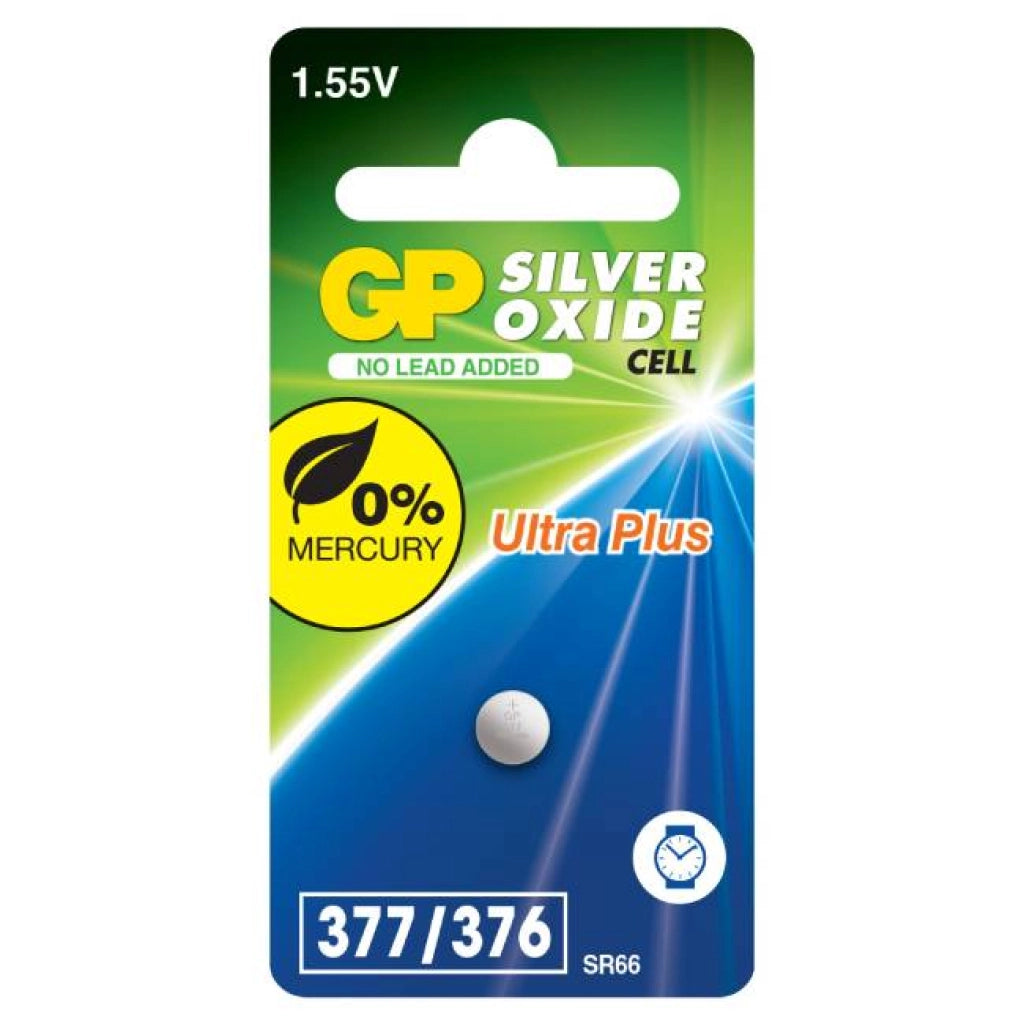 BATTIA ALL'OSSIDO D'ARGENTO 377F / 376 / SR626SW (BLISTER 1 PEZZO)