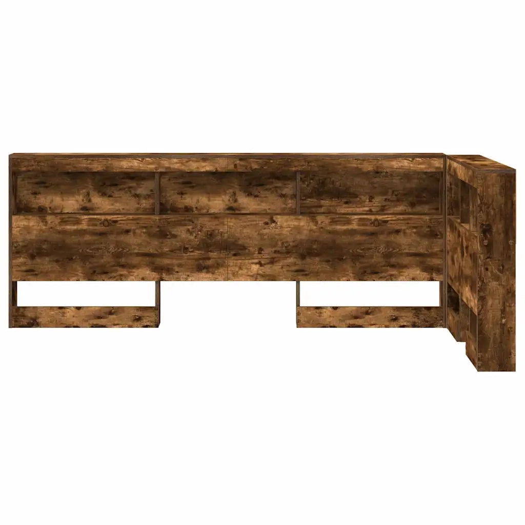 Testata contenitore Rovere fumé 80 cm Legno multistrato 3335449