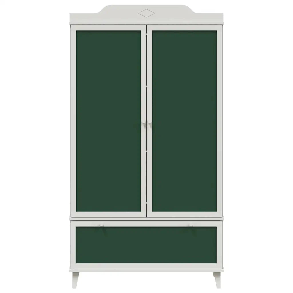 Armadio con Lavagna con cassetto ROROS Bianco 90 x 45 x 165 cm CFW8979803